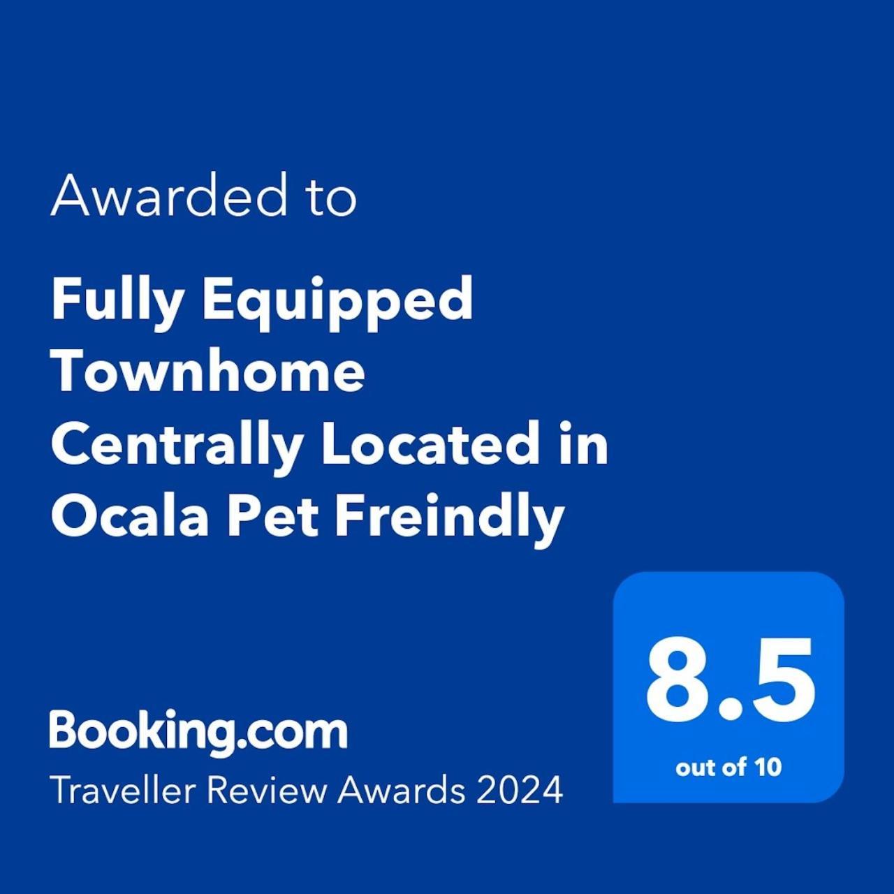Spacious Townhome Ocala, Central Location, Newly Renovated, Pets Welcome מראה חיצוני תמונה